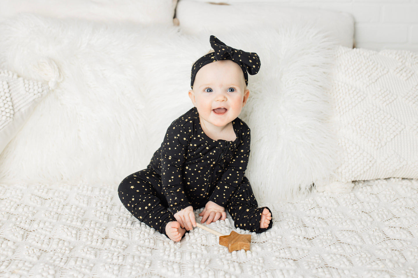 Onyx Sparkle Romper